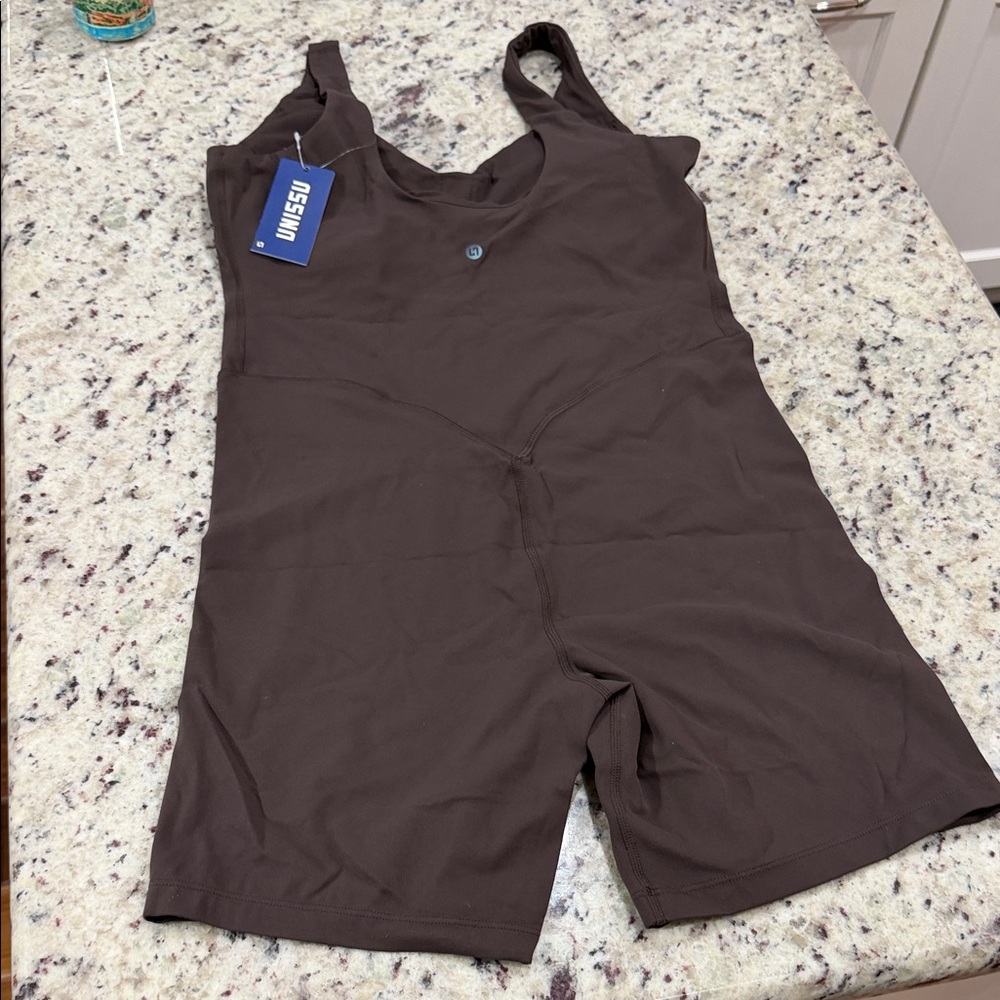 UNISSU Women's Brown Bodysuit - Picture 6 of 6